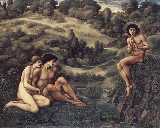 Sir Edward Burne-Jones The Garden of Pan china oil painting image